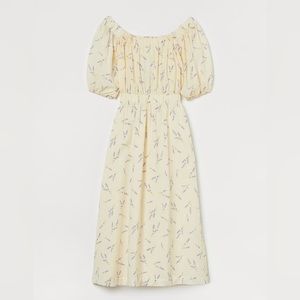 H&M Off the Shoulder Floral Dress